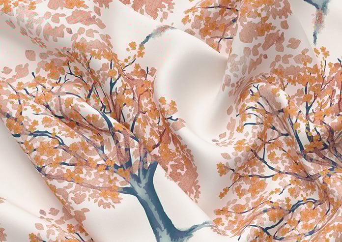 Classic Woodland, Autumn - Motorised Roman Blind - Image 4